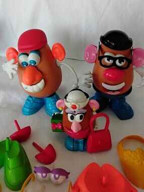 Classic Mr. Potato Head Family Toy Set - Multicolor Accessories
